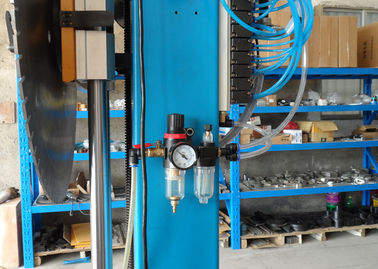 HIM screen PLC control automatic diamond saw blade welding lift rack