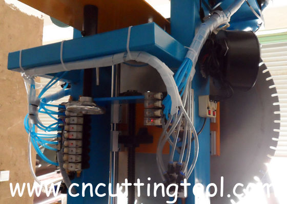 Diamond saw blade cutting segments automatic welding and brazing machine
