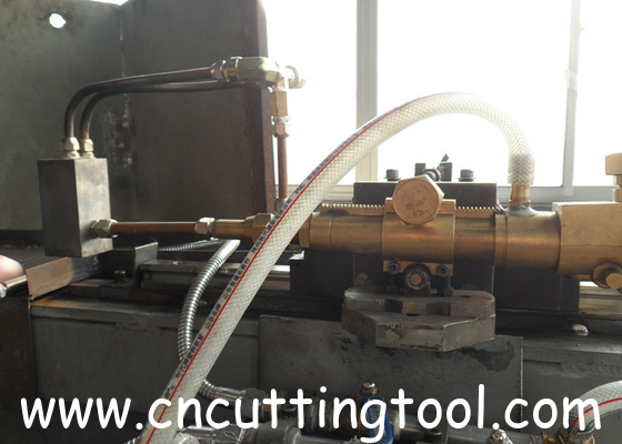 Metal circular saw balde tooth tip auto flame hardening machine