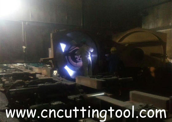 Tapered Hot Saw Blade for H Beam Round Bar Pipe Cutting 1600-2400mm