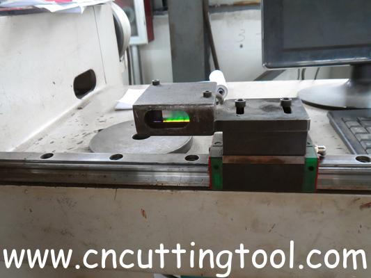 Tension testing, rolling and straight machine for circular saw blade and saw disc