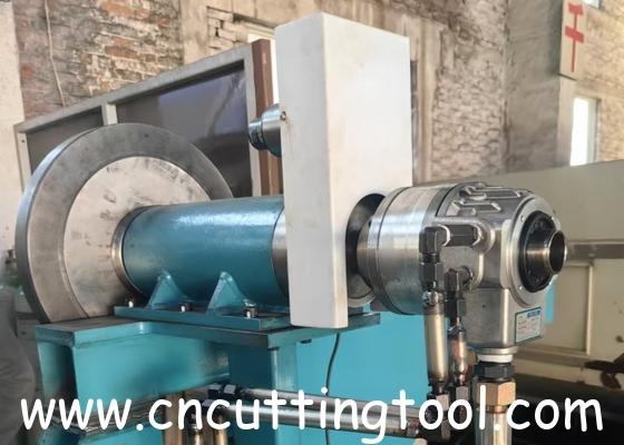 Tension testing, rolling and straight machine for circular saw blade and saw disc