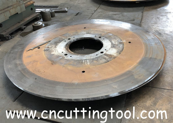 1800mm*14mm 45Mn2V Hollow Ground Hot Saw Blade for hot cutting line