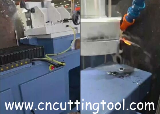 Multi function CNC control saw blade sharpening and grinding machine