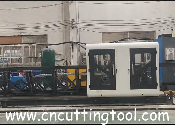 CNC laser cut flying saw machine for mild steel pipe and tube