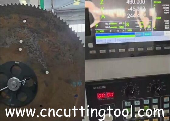 CNC control circular saw blade sharpening and grinding machine