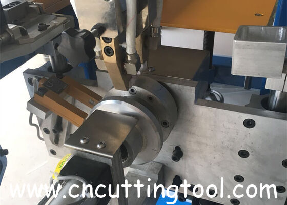 Automatic high frequency brazing machine for diamond saw blade repair line