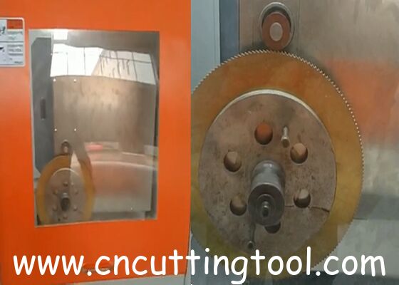 High efficiency HSS saw blade 5 axis sharpening and grinding machine