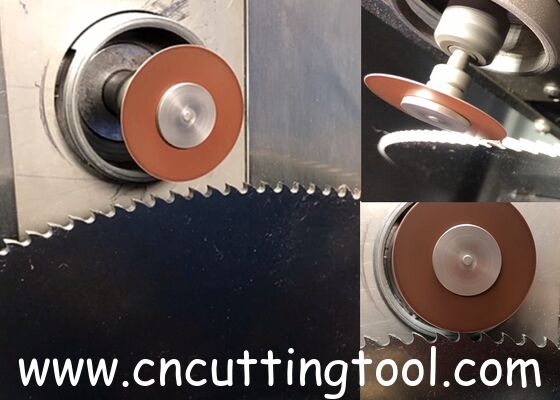 High efficiency HSS saw blade 5 axis sharpening and grinding machine