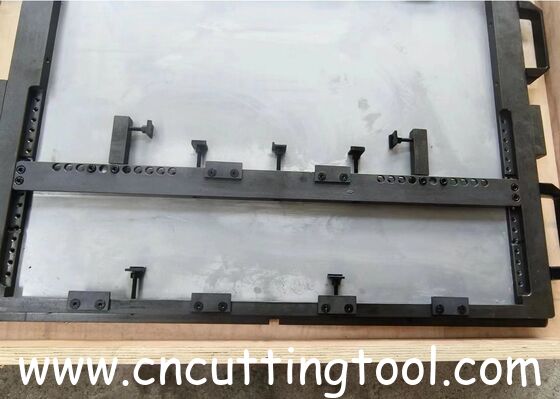 Quick load high hardness die cutting and compensating plate for cutting machine
