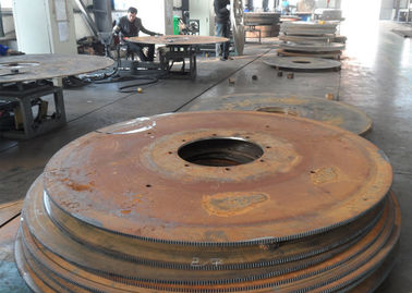 Hot cut circular saw blade teeth repair manual control hardening machine
