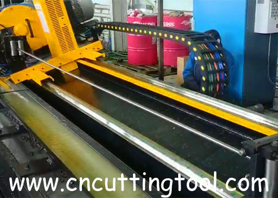 HSS/TCT auto high speed flying cold saw with servo motor control