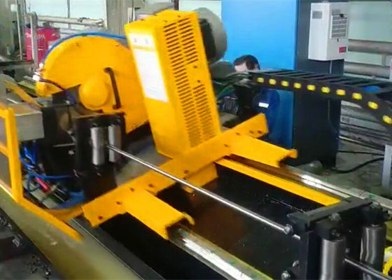 Tube and pipe mill automatic servo motor control cold cut machine