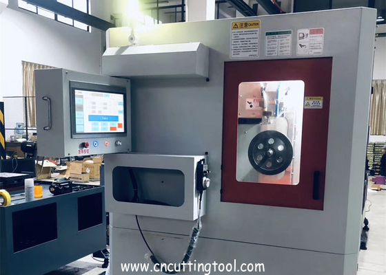 Automatic teeth grinding machine for HSS saw blade tooth shape repairing