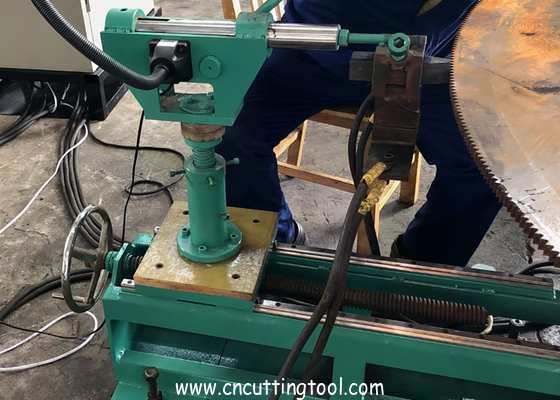 1100-2200mm  circular saw blade electrode tooth tip hardening machine