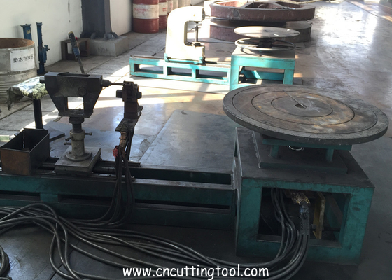 1100-2200mm  circular saw blade electrode tooth tip hardening machine