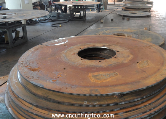 1100-2200mm  circular saw blade electrode tooth tip hardening machine