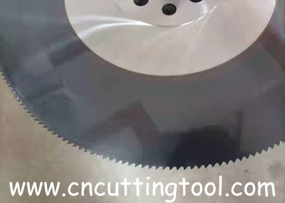 CNC HSS saw blade sharpening machine with chamfering process