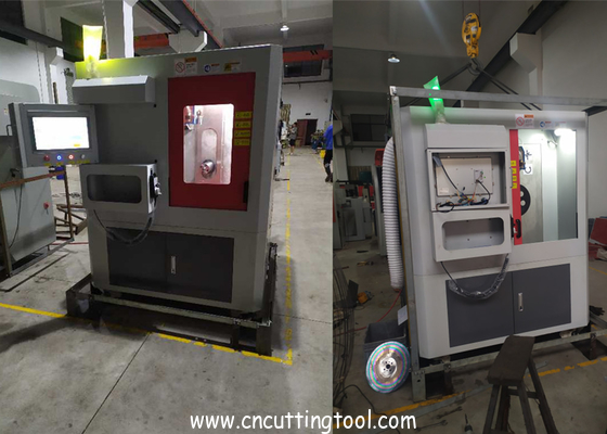 Waterproof system function CNC 4 axes grinding machine for HSS saw blade
