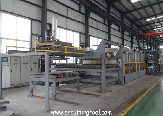 Auto feeding intelligent temperature control high speed continuous quenching line
