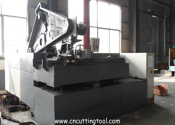 Automatic control rotating table taper saw blade polishing machine
