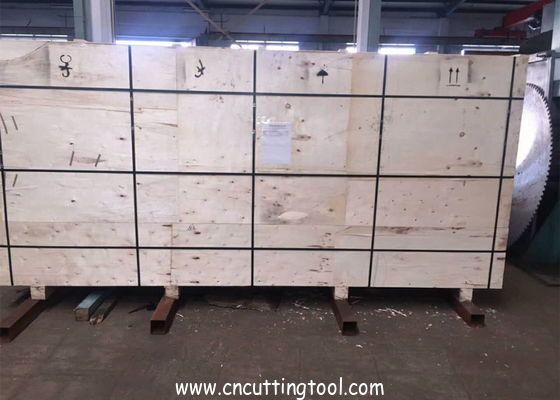 High end metal saw blade leveling sraight and tension machine