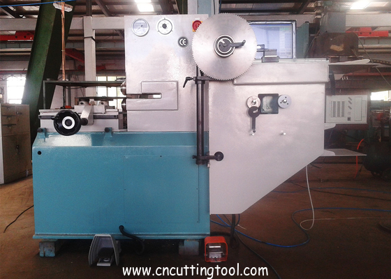 High end metal saw blade leveling sraight and tension machine