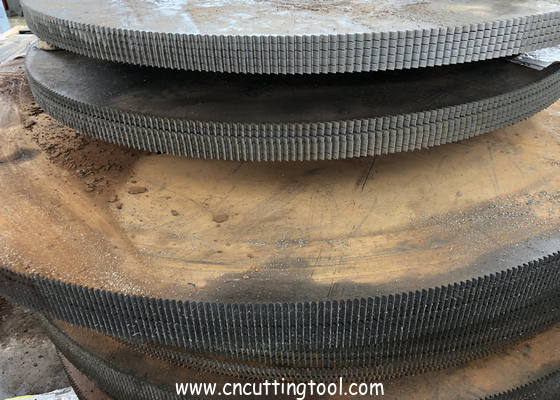 Automatic temperature control large circular saw blades tempering furnace