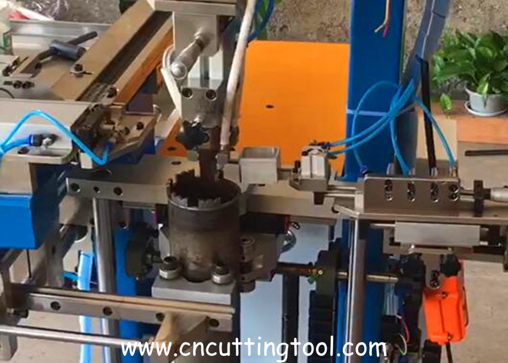 High frequency auto brazing machine for core drill bits diameter from 20-550mm